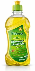 500ml Trideva Lime Dishwash Liquid