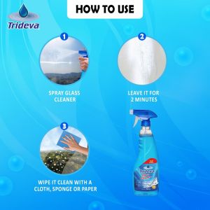 500ml Trideva Glass Cleaner