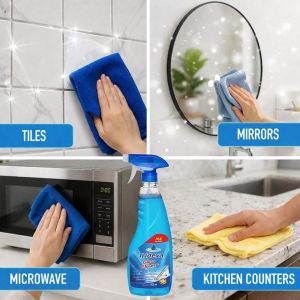 500ml Trideva Glass Cleaner
