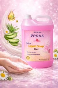 5L Trideva Venus Rose Liquid Soap Gel