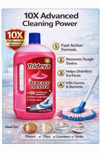 1L Trideva Liquid Surface Cleaner