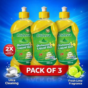 Trideva Pack of 3 Dishwash Liquid