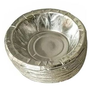 3 Inch Disposable Silver Paper Bowl