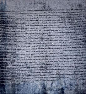 Indigo Blue Handwoven Runner Rug