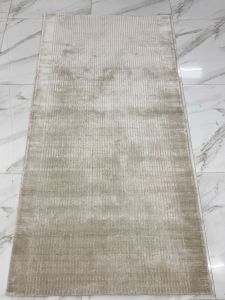 Warm Beige Handwoven Runner Rug