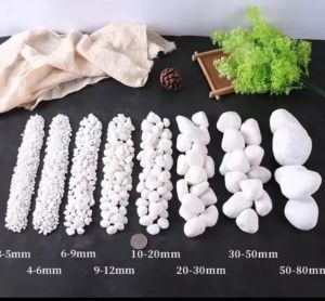 20-40 Mm Unpolished Quartz Pebbles