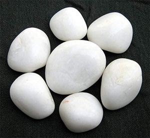 40-80 Mm Unpolished Quartz Pebbles