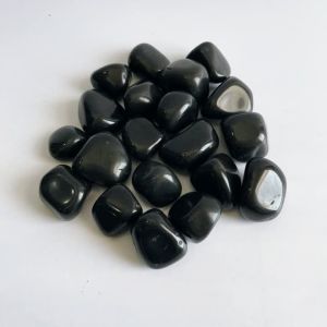 Black Tumbled Stones