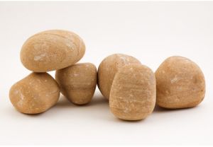 Golden Teak Natural Pebbles Stones