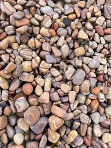 Rainbow Natural Pebbles