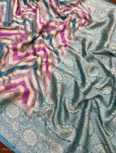 Pure Banarasi Khaddi Georgette Silk Saree