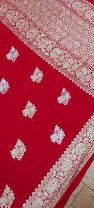 Handwoven Banarasi Kadhwan Saree