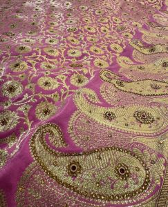 Heavy Bridal Banarasi Satin Silk Saree