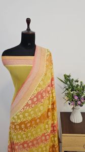 Magenta Pure Banarasi Khaddi Georgette Saree