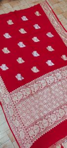 Premium Handwoven Banarasi Kadhwan Saree