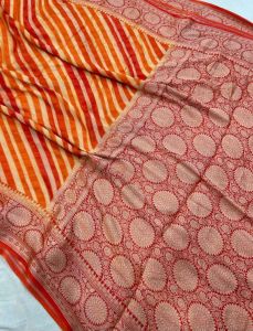 Pure Banarasi Chiffon Saree
