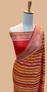 Pure Banarasi Chiffon Saree