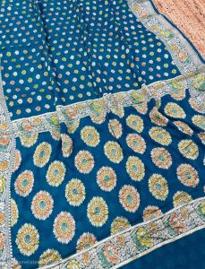 Pure Banarasi Chiffon Silk Saree