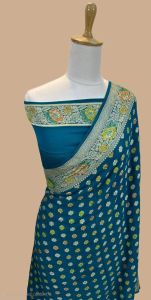 Pure Banarasi Chiffon Silk Saree