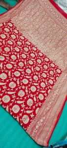 Soft Banarasi Khaddi Georgette Silk Saree