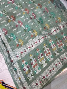 Traditional Banarasi Tussar Georgette Saree