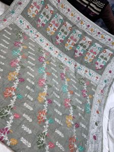 Traditional Banarasi Tussar Georgette Saree