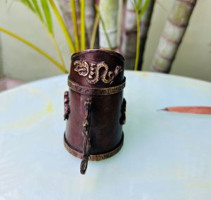 Antique Brass Mini Jug
