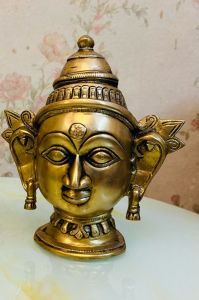 Antique Brass Mukhayam Lamp