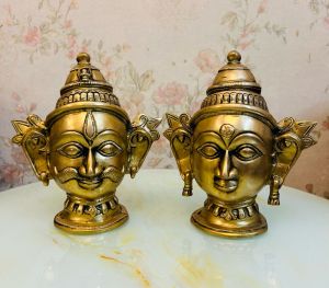 Handcrafted Brass Mukhayam