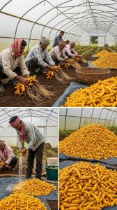 Organic Dried Turmeric Finger