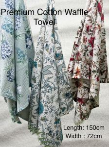 Premium Cotton Waffle Towel