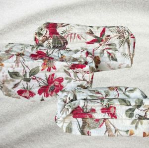 Travel Organizer Printed Pouch Set