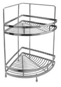 Kitchen Corner Double Shelf