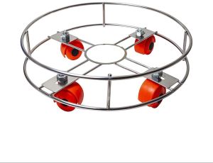 Stainless Steel Cylinder Trolley