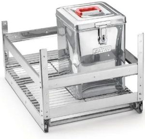 Stainless Steel Grain Trolley