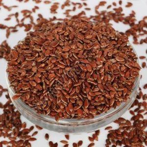 Dried Brown Flax Seeds