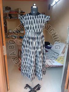 Casual Printed Ladies Frock