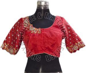 Silk Embroidered Blouse