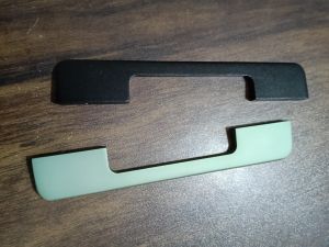 Aluminium Flat Curve Cabinet Pull Handle