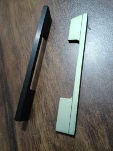 Aluminium Slim Angular Cabinet Handle