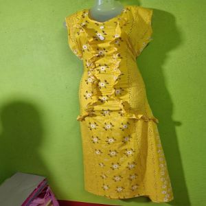 Floral Printed Cotton Nighty