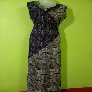 Printed Ladies Cotton Nighty