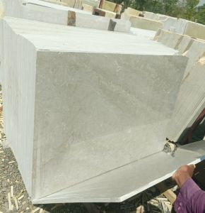 Grey Beige Mix Katni Thunder Marble Slab