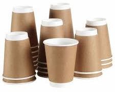 Double Wall Kraft Paper Glass
