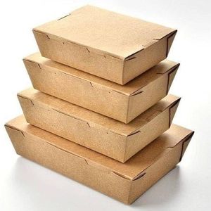 Kraft Paper Food Box