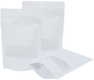 White Paper Stand Up Pouch