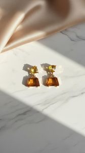 Ombre Blend Pin Drop Earrings