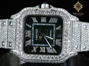 Bling Iced Out Moissanite Diamond Watch