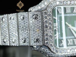 Bling Iced Out Moissanite Diamond Watch