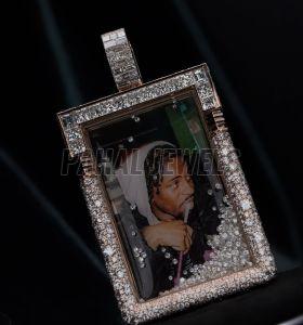 Custom Moissanite &AMP; S925  Pendant